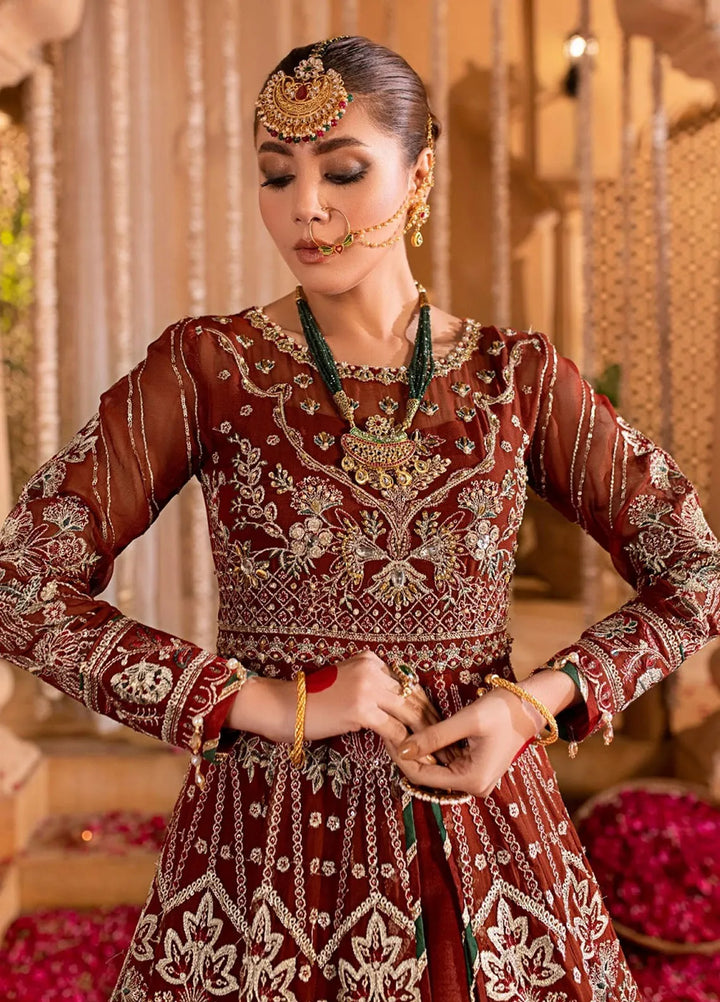 Eileen Embroidered Chiffon Suit Unstitched 4 Piece EL24C D8-ELOWYN - Luxury Collection