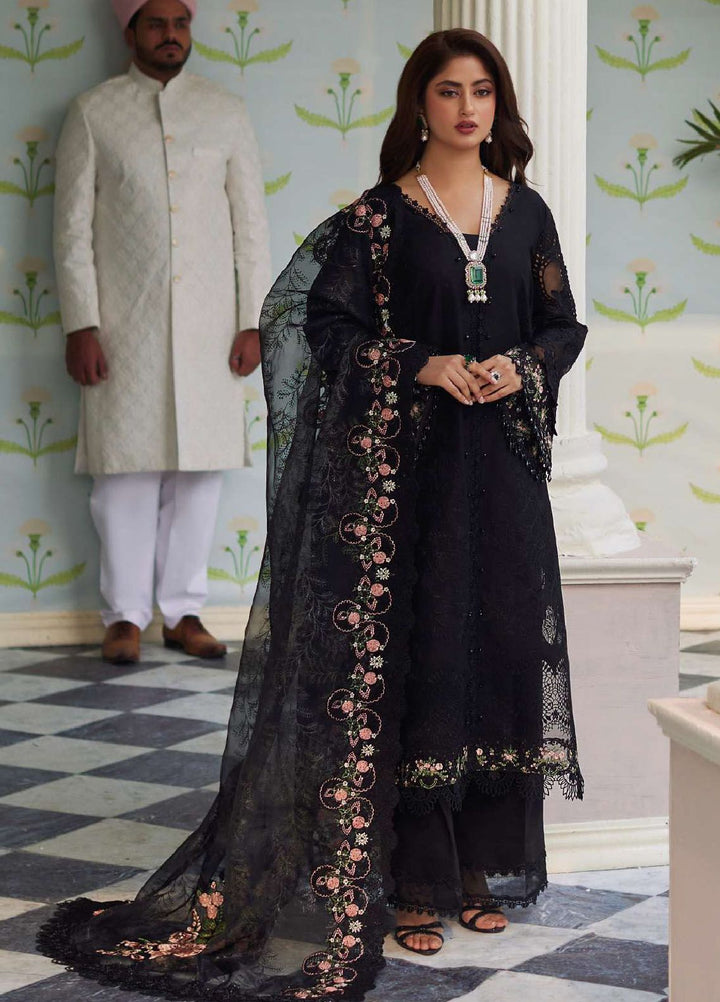 Elaf Embroidered  Suits Unstitched 3 Piece EF24EE D-01B Haya - Summer Collection