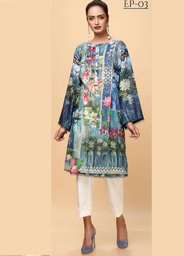 Elaf Printed Lawn Stitched Kurtis EL21PK EP-03