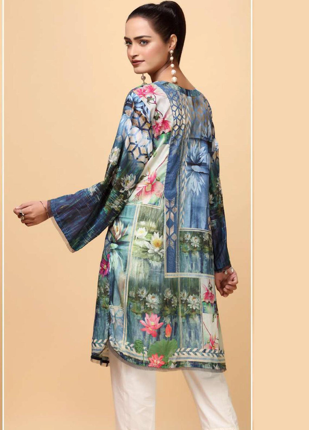 Elaf Printed Lawn Stitched Kurtis EL21PK EP-03