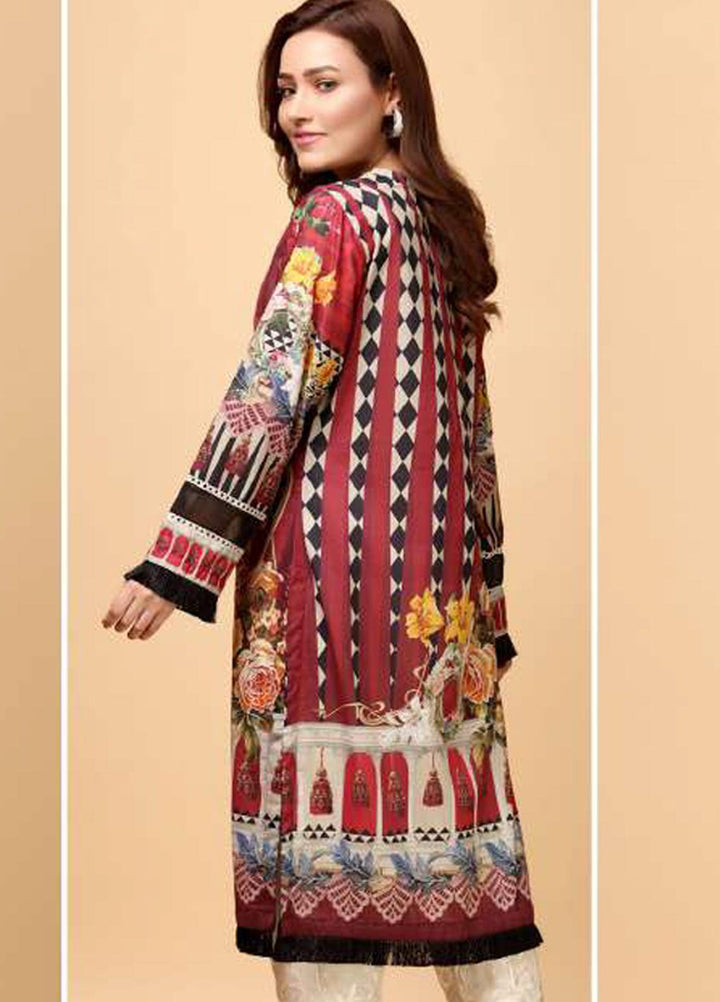 Elaf Printed Lawn Stitched Kurtis EL21PK EP-07