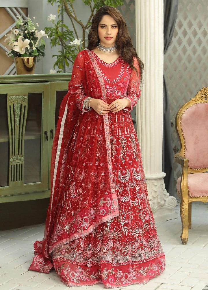 Daud Abbas Luxury Pret  Net 2 Piece Dress DA22ELN DA-LP-1111 AMREN
