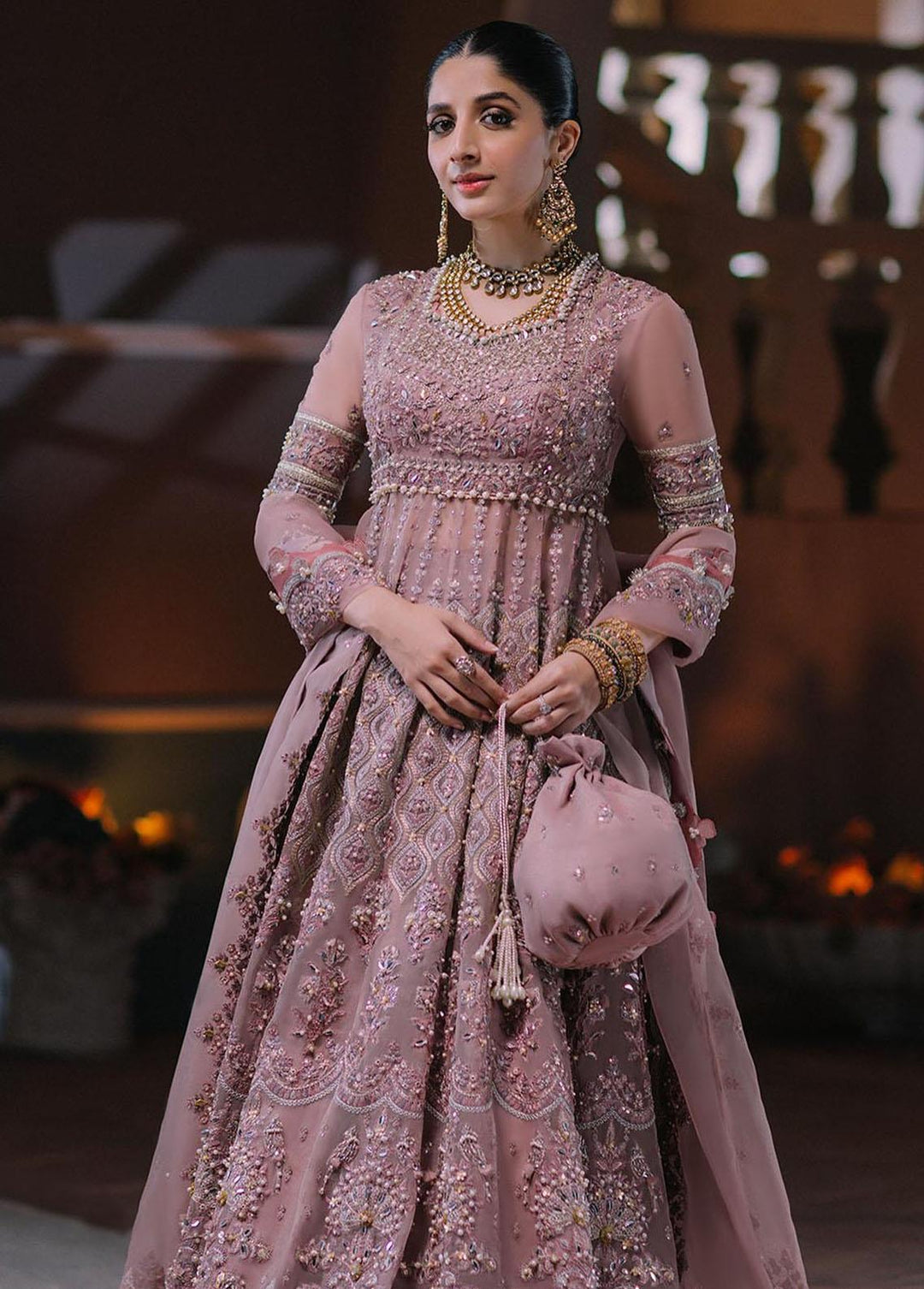 Elan Embroidered  Suits Unstitched 3 Piece EL23WFS EC2-23-03 Aysel - Wedding Collection