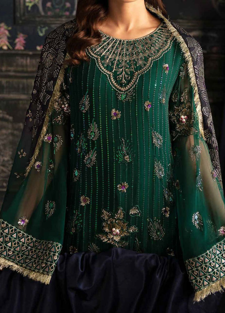 Elanora by Nureh Embroidered Chiffon Suits Unstitched 4 Piece NU24EL NEL-42 - Formals Collection