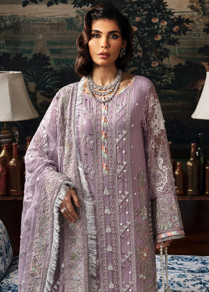 Elanora By Nureh Embroidered Chiffon Suits Unstitched 4 Piece NU23ELL NEL-31 - Luxury Collection