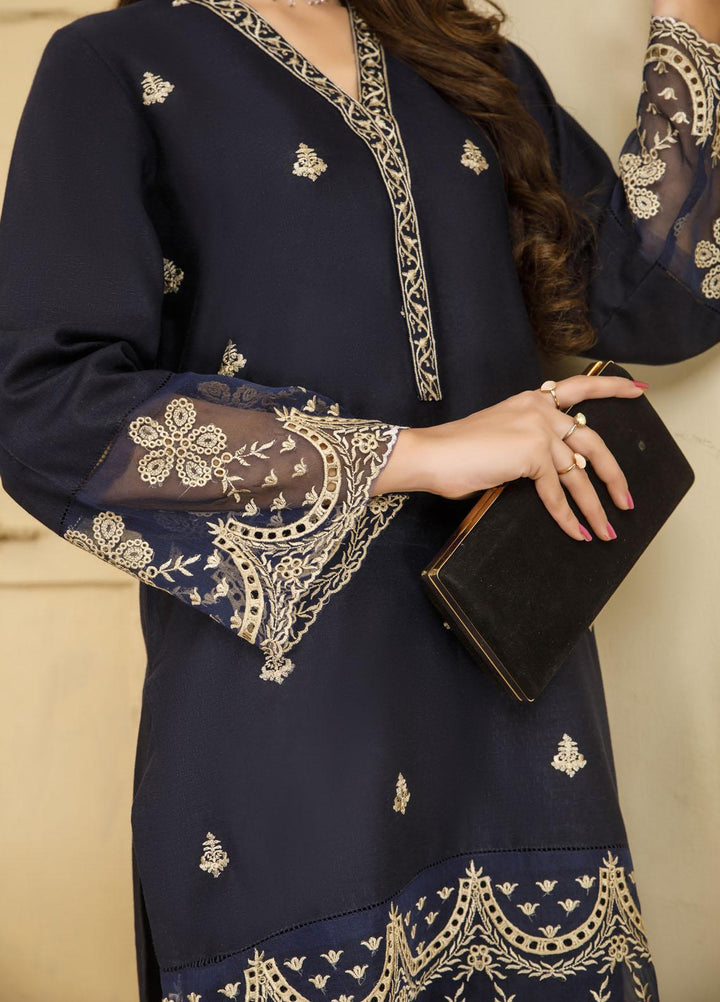 Elegance Luxury Pret Embroidered Karandi 2 Piece Suit ELG21WP LUNA