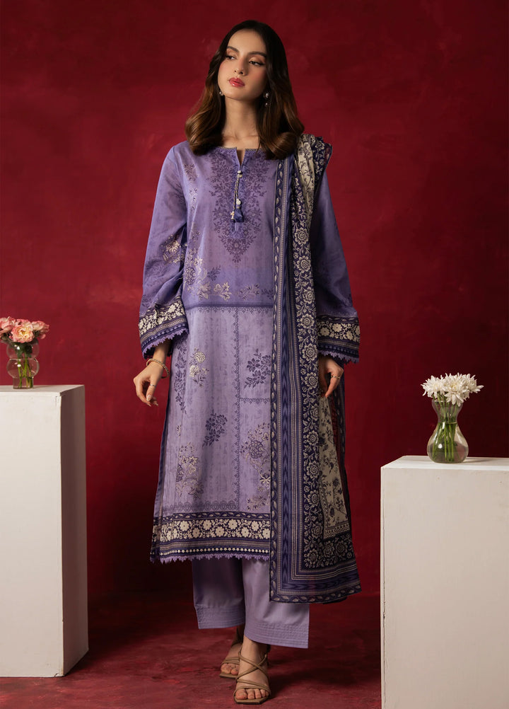 Zoe by Zeen RTW Printed Lawn 3 Piece Suit ZN26UZL WFM36609 - Casual Collection