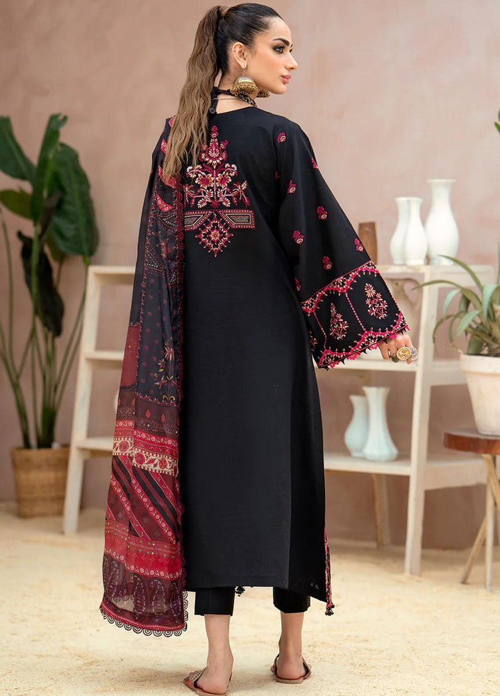 Esha Eshaal By Bin Ilyas Embroidered Lawn Suits Unstitched 3 Piece BI23EE 911-B - Summer Collection
