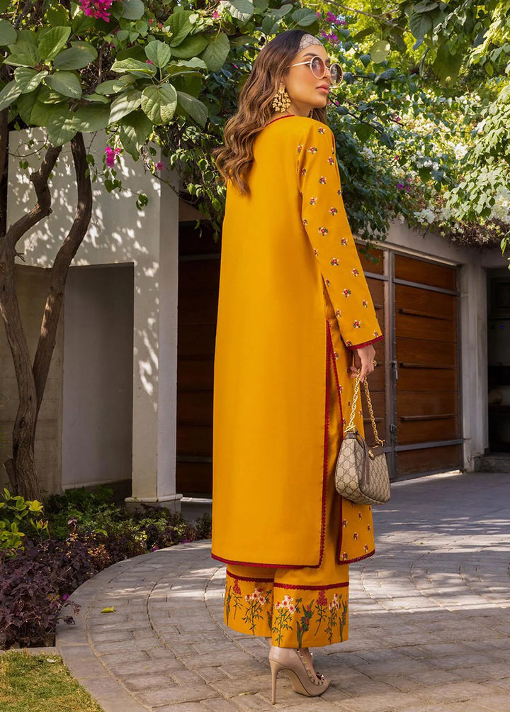 Essential By Asim Jofa Embroidered Cambric Unstitched Suit 2 Piece AJ23EE AJPE-12 - Eid Collection