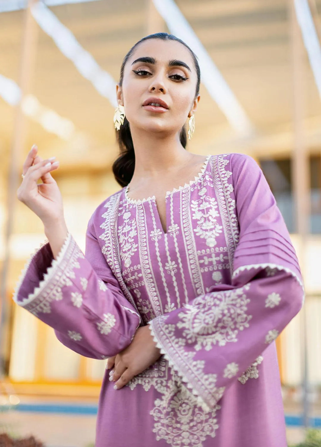 Essential By Asim Jofa Embroidered Cambric Suits Unstitched 2 Piece ...