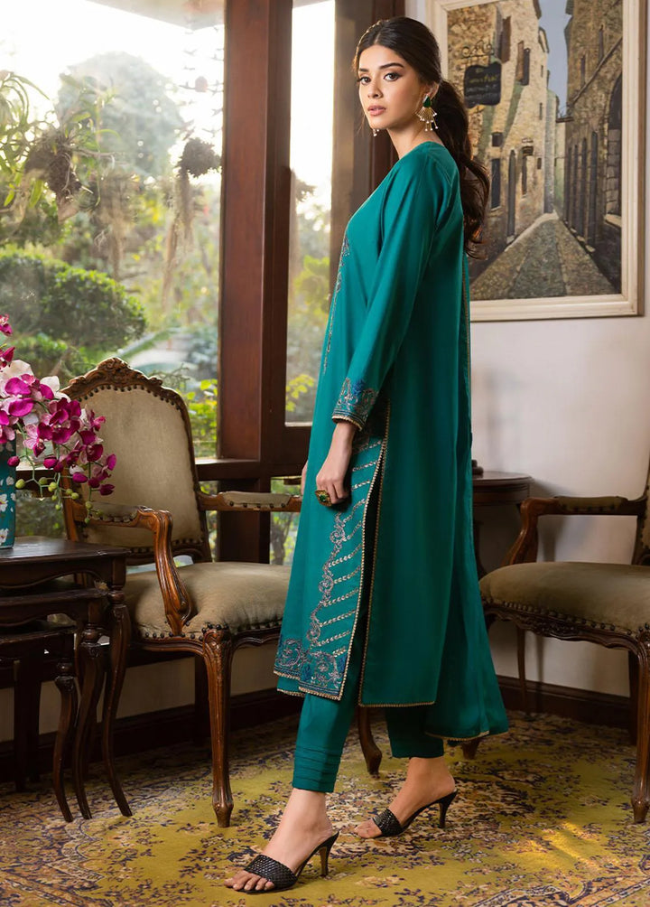 Essential By Asim Jofa Embroidered Cambric Unstitched Suit 3 Piece AJ23EE AJPE-19 - Eid Collection