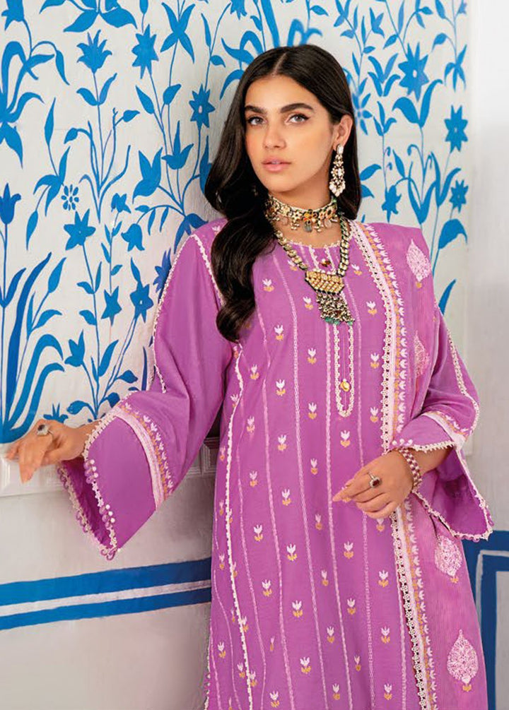Essential By Gul Ahmed Embroidered Lawn Suits Unstitched 3 Piece GA24E DN-42018 - Summer Collection