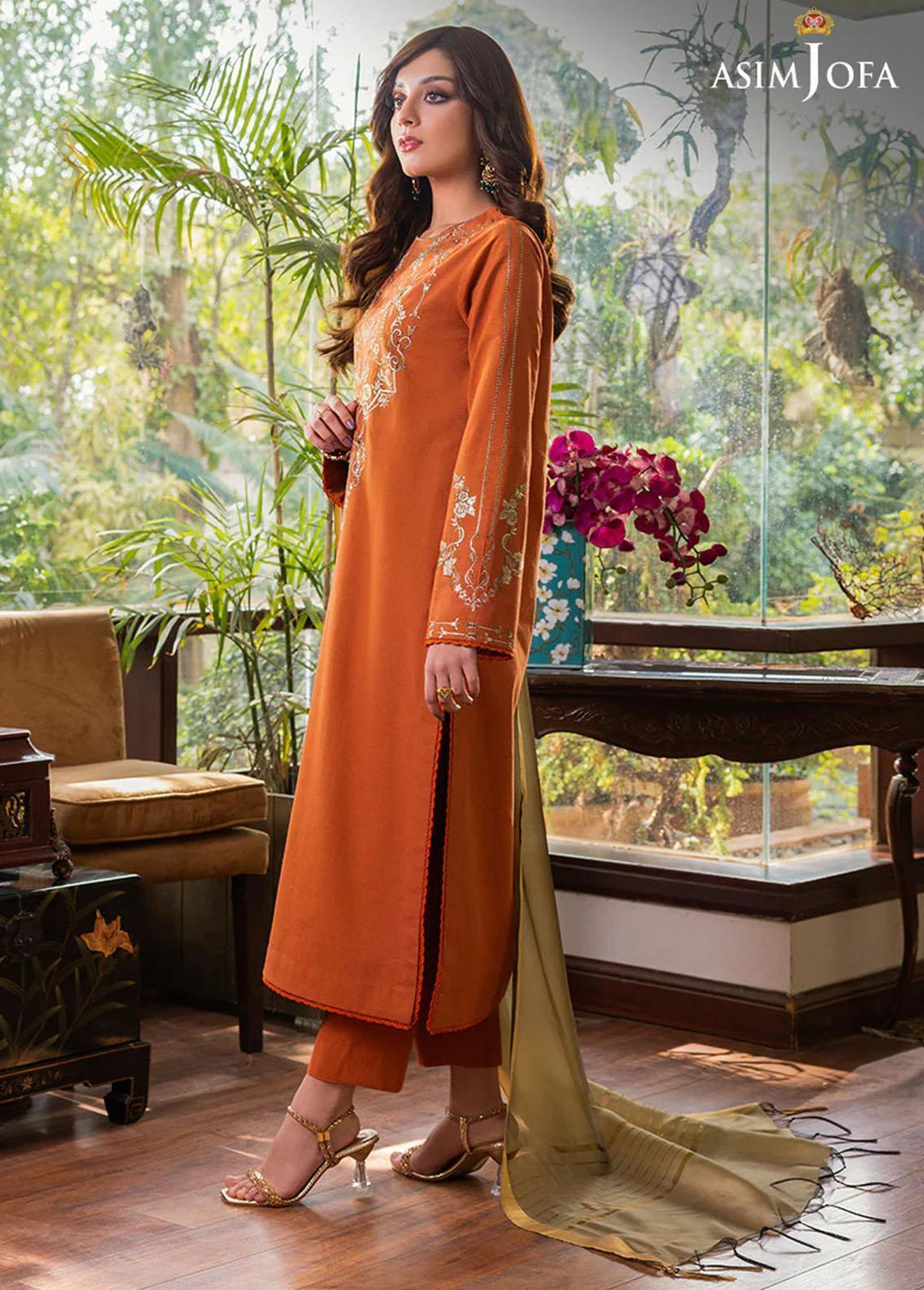 Asim Jofa Pret Formal Cambric 2 Piece Suit AJPE-33