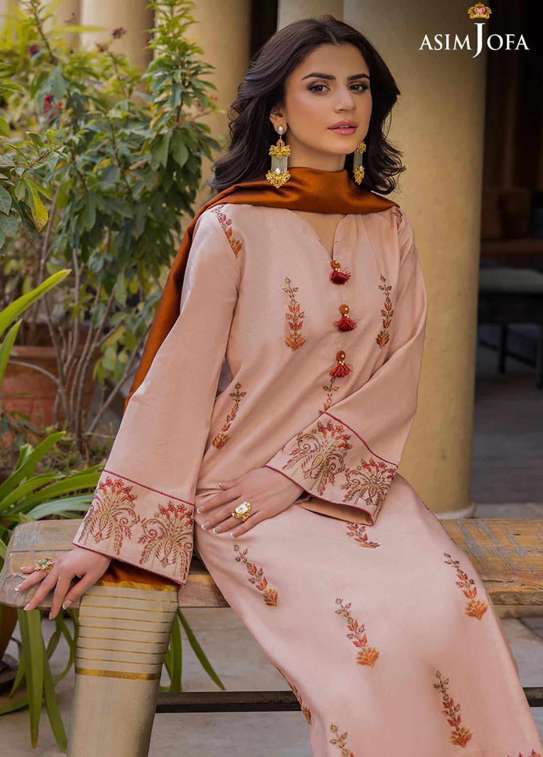 Asim Jofa Pret Formal Cambric 2 Piece Suit AJPE-36