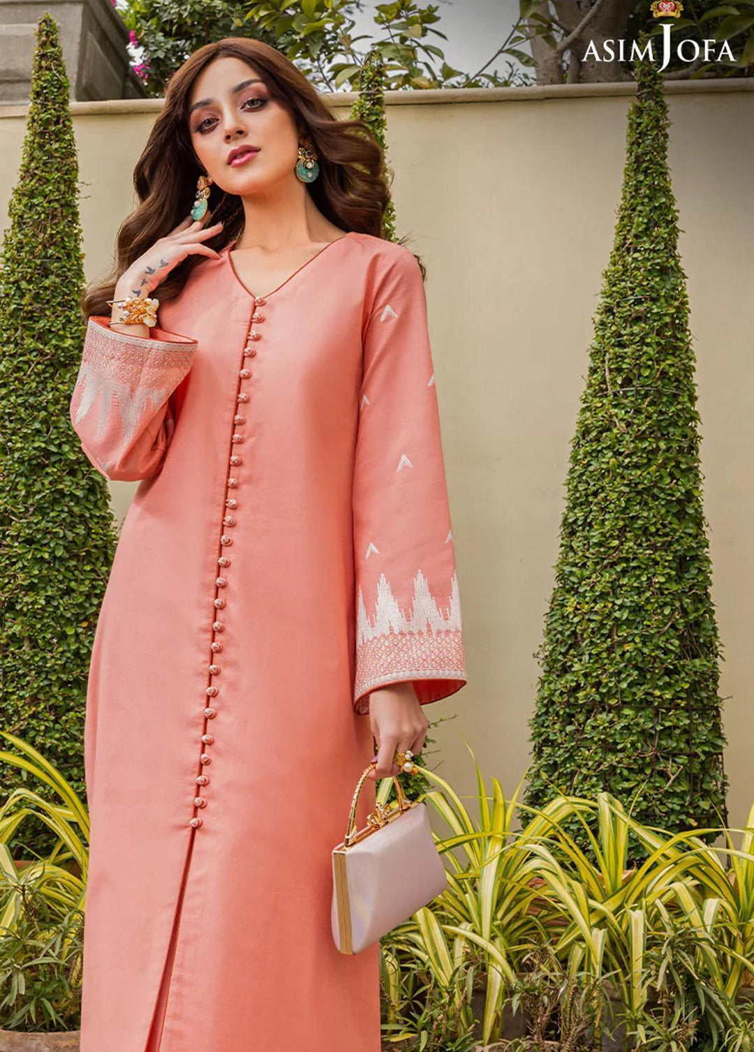 Asim Jofa Pret Formal Cambric Kurti AJPE-45