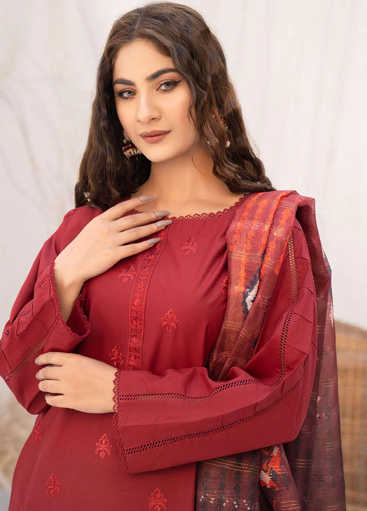 Etsy By Safwa Embroidered Lawn Suits Unstitched 3 Piece SW23E SEC-67 - Summer Collection