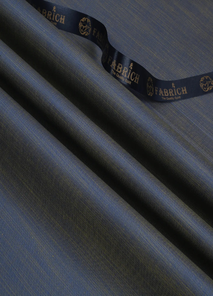Fabrich Solid Pima Cotton Suits Unstitched 2 Piece GTS-DC-006 - Mens Collection