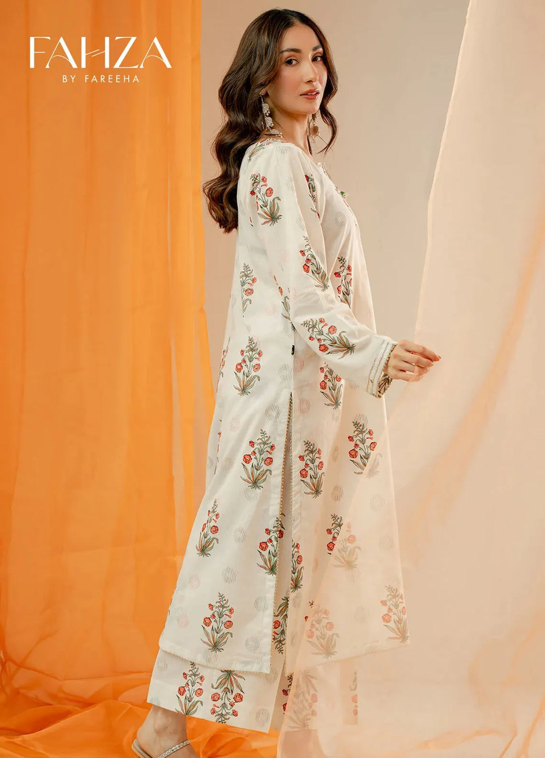 Fahza Pret Casual Lawn 2 Piece Suit Aria