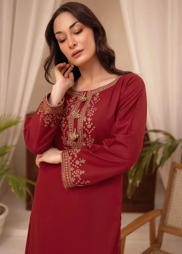 Fahza Pret Embroidered 2 Piece Suit Celestia