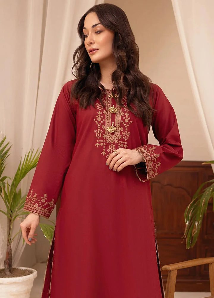 Fahza Pret Embroidered 2 Piece Suit Celestia