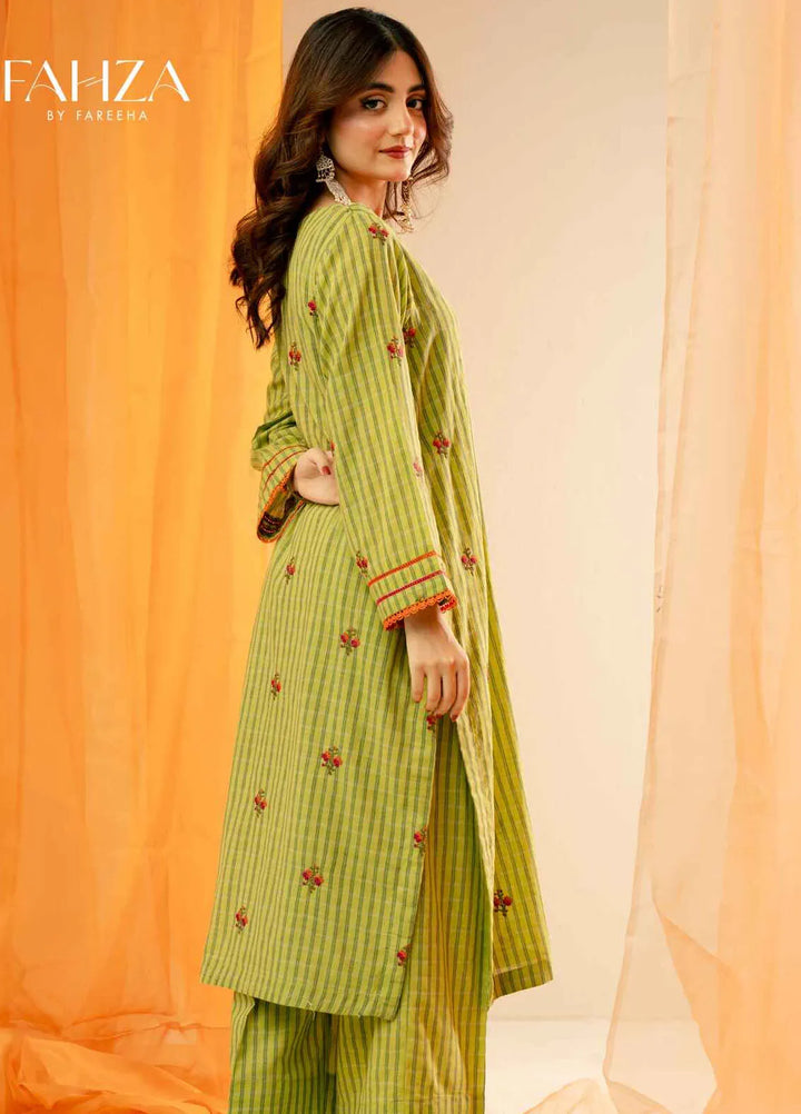 Fahza Pret Embroidered Cotton 2 Piece Suit Serena