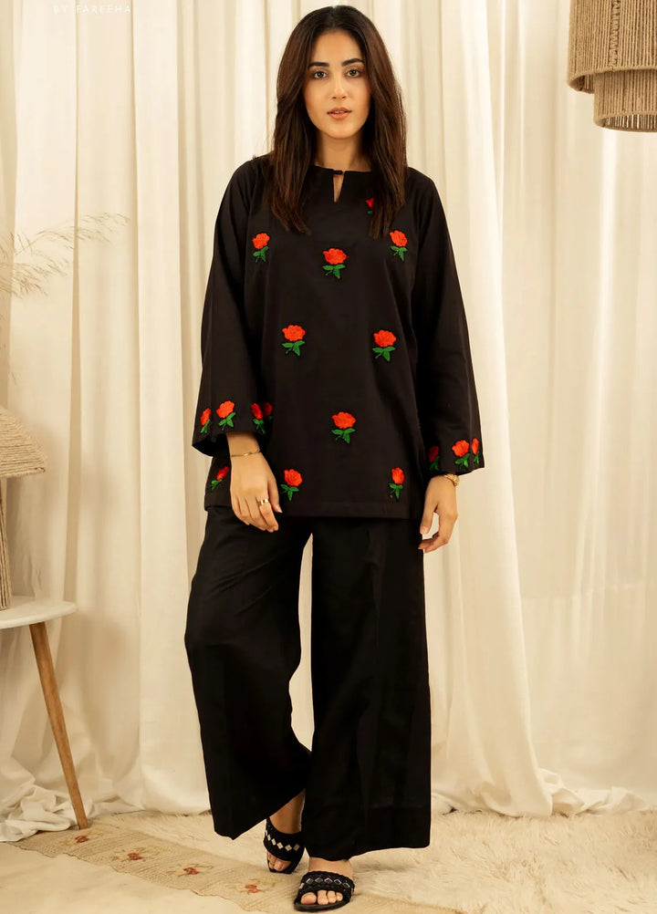 Fahza Pret Embroidered Lawn 2 Piece Suit Lumi