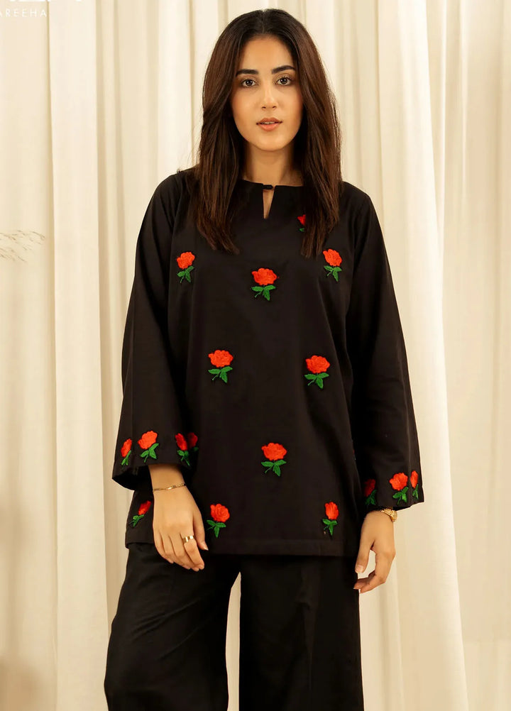 Fahza Pret Embroidered Lawn 2 Piece Suit Lumi