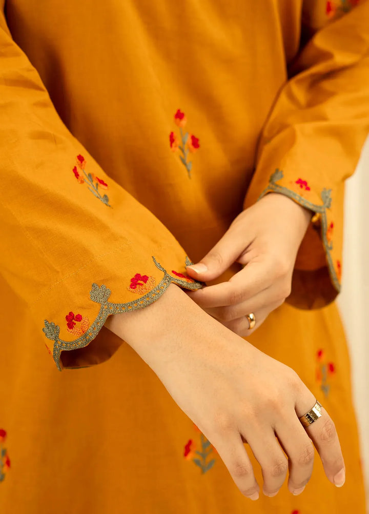 Fahza Pret Embroidered Lawn 2 Piece Suit Petal