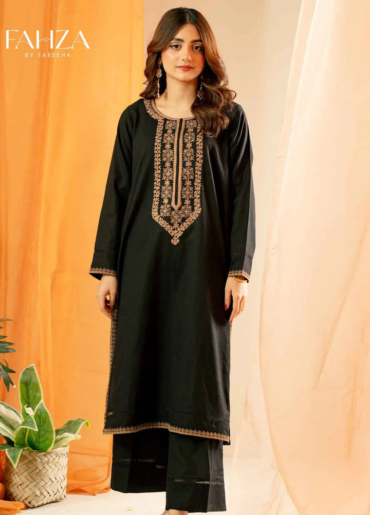 Fahza Pret Embroidered Lawn 2 Piece Suit Selene