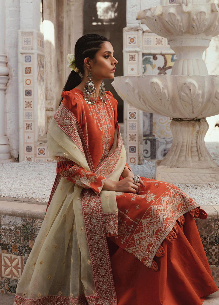 Faixa Faixal Premium by Ittehad Textiles Embroidered Cottel Suits Unstitched 3 Piece IT21FXP D-05 SAKINA - Winter Collection