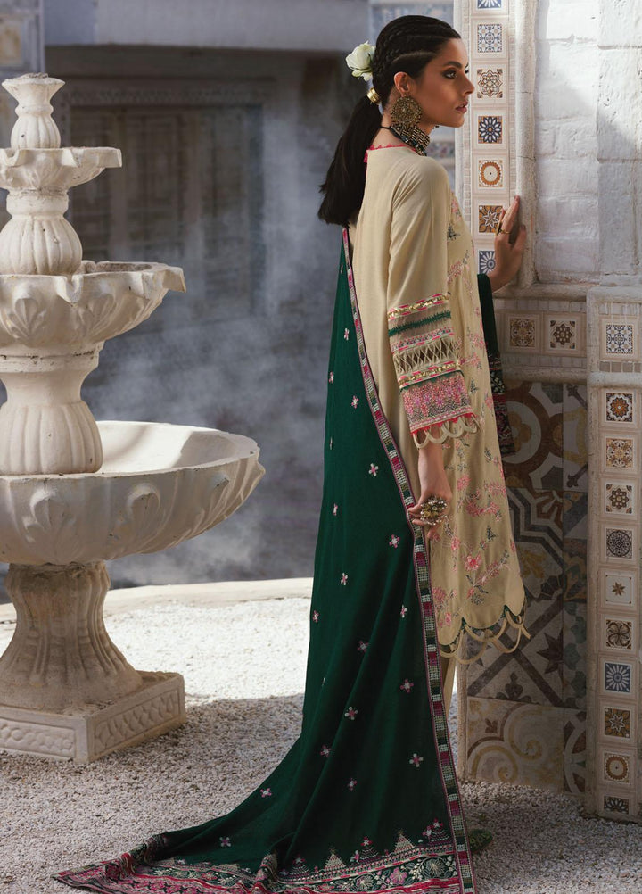 Faixa Faixal Premium by Ittehad Textiles Embroidered Karandi Suits Unstitched 3 Piece IT21FXP D-08 GUL - Winter Collection