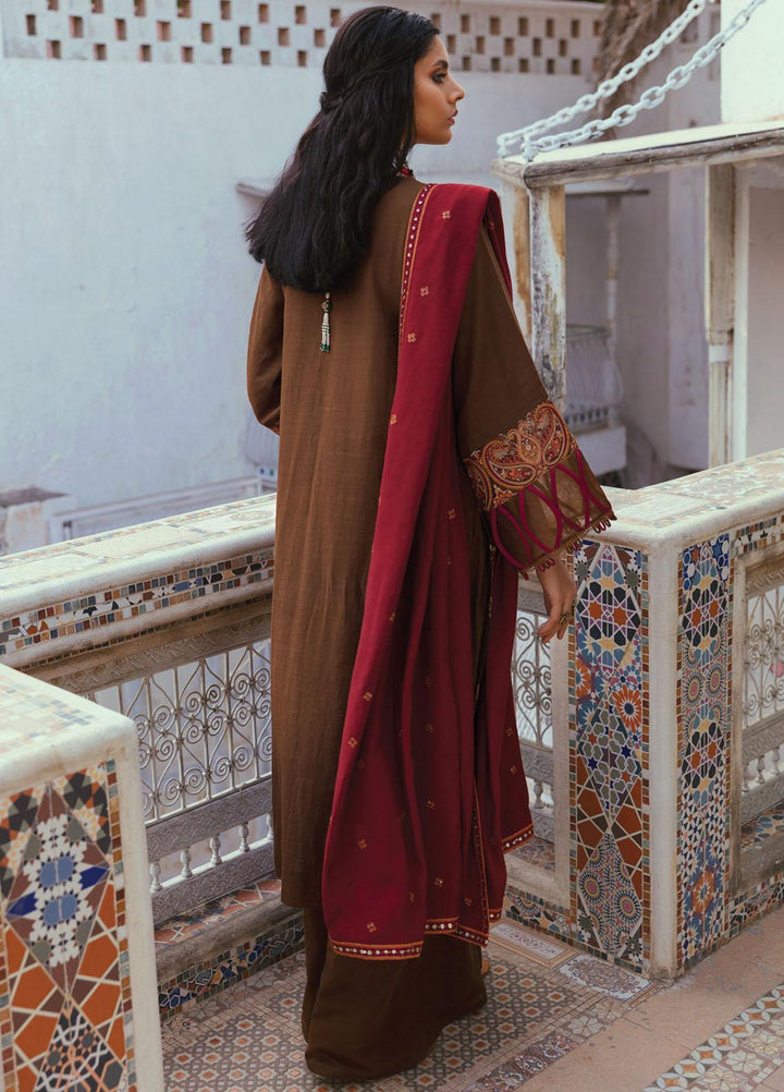 Faixa Faixal Premium by Ittehad Textiles Embroidered Khaddar Suits Unstitched 3 Piece IT21FXP D-09 BANU - Winter Collection