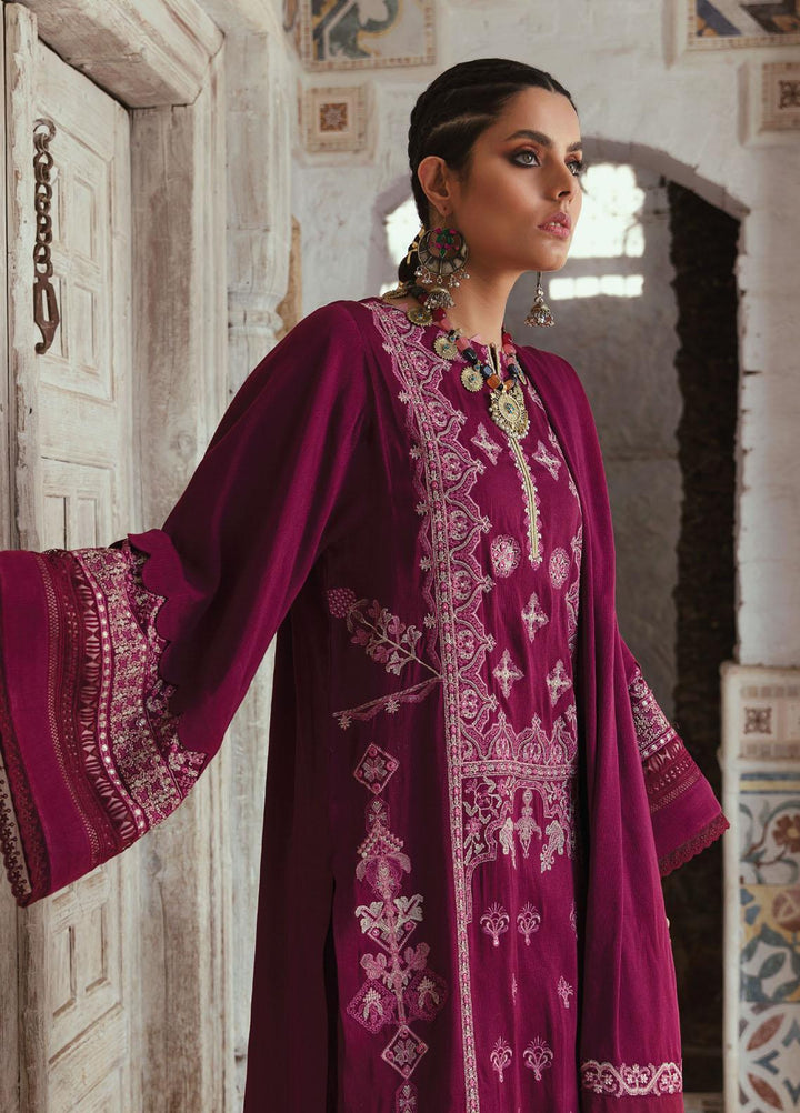 Faixa Faixal Premium by Ittehad Textiles Embroidered Karandi Suits Unstitched 3 Piece IT21FXP D-11 HUR - Winter Collection