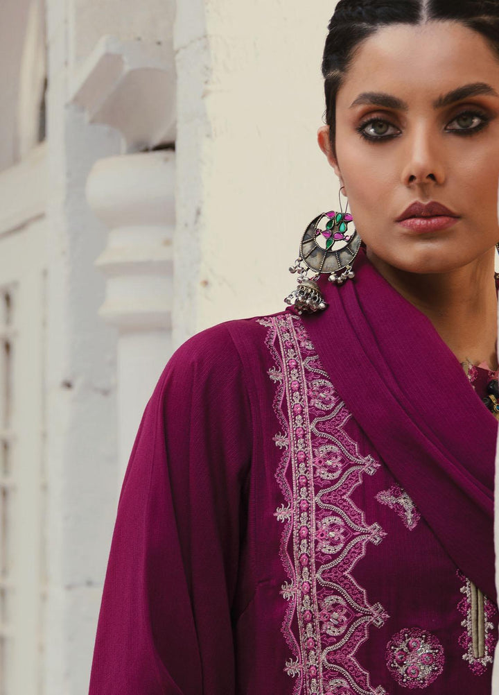 Faixa Faixal Premium by Ittehad Textiles Embroidered Karandi Suits Unstitched 3 Piece IT21FXP D-11 HUR - Winter Collection