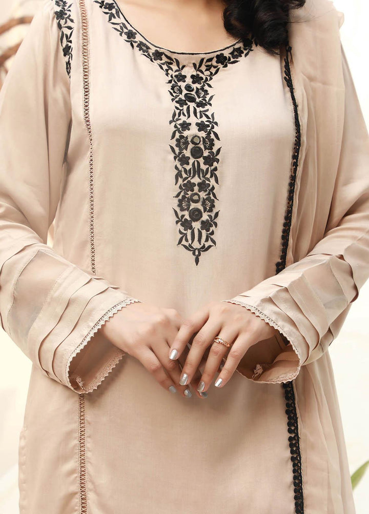 Faiza Aly Pret  Linen 3 Piece Suit FAY23TC Skin