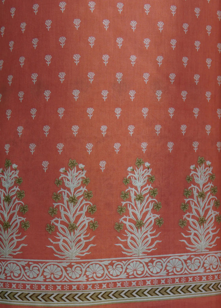 Farah n Faria By Bin Saeed Printed Lawn Suit Unstitched 3 Piece BS24F D-13A - Summer Collection