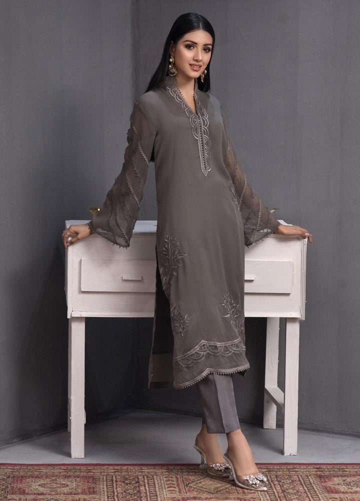 Fascino Embroidered Chiffon  Unstitched Kurties FN23DV Soave - Festive Collection