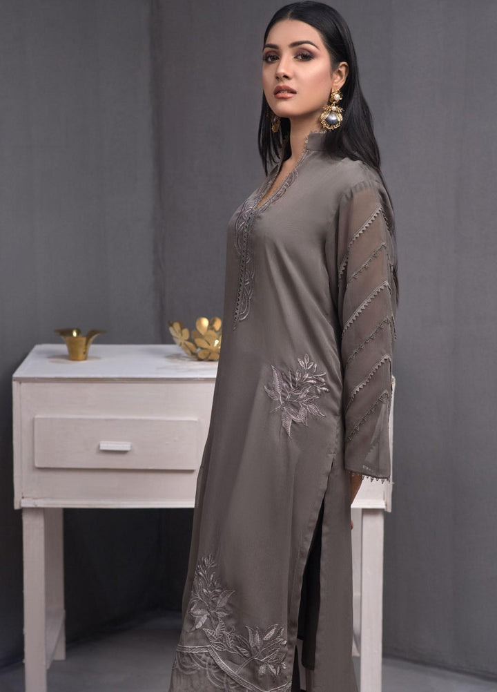 Fascino Embroidered Chiffon  Unstitched Kurties FN23DV Soave - Festive Collection