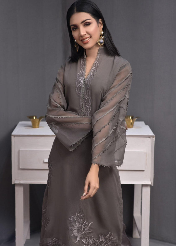 Fascino Embroidered Chiffon  Unstitched Kurties FN23DV Soave - Festive Collection