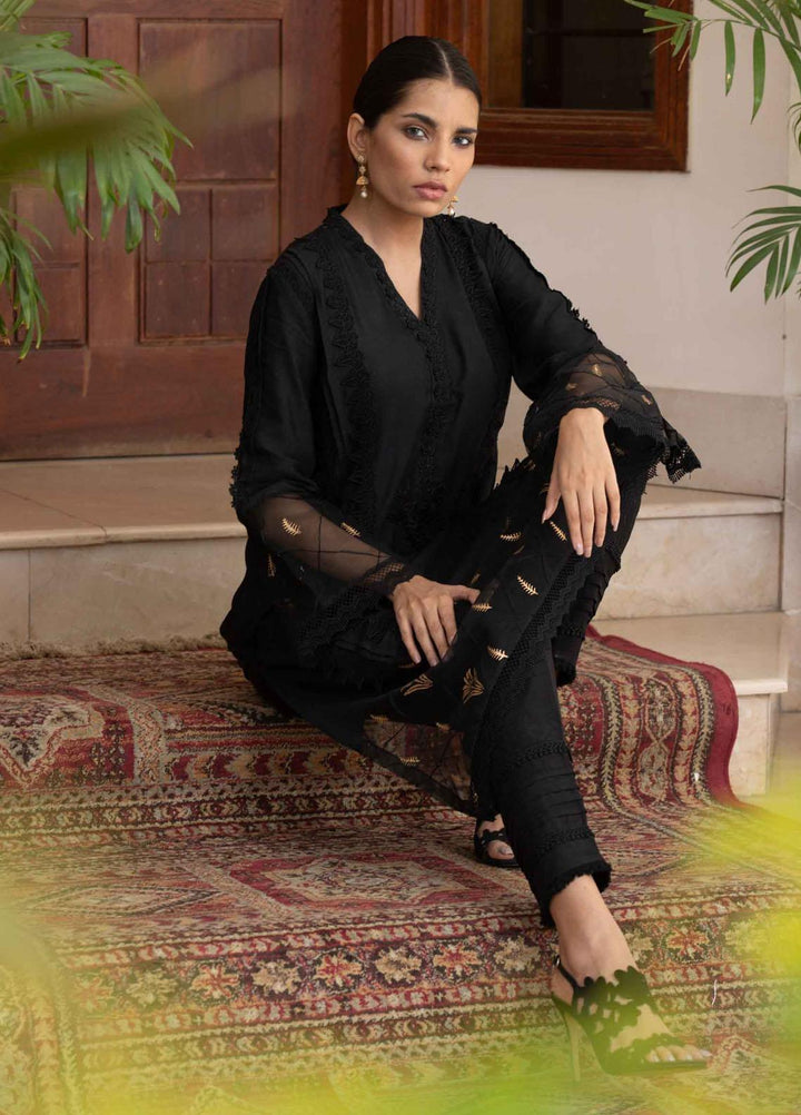 Fascino Luxury Pret  Cotton Net Shirt FN21ES JADE