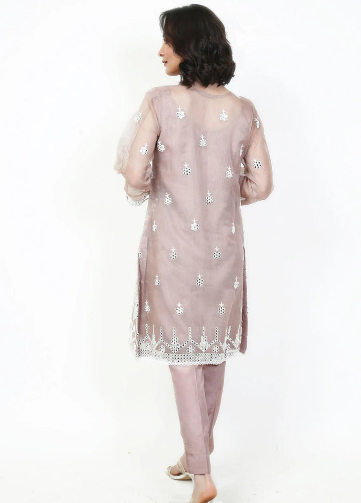 Fashion Porters Embroidered Cotton Net Suit Unstitched 4 Piece Suit FP24T SUS22-TM3 - Festive Collection