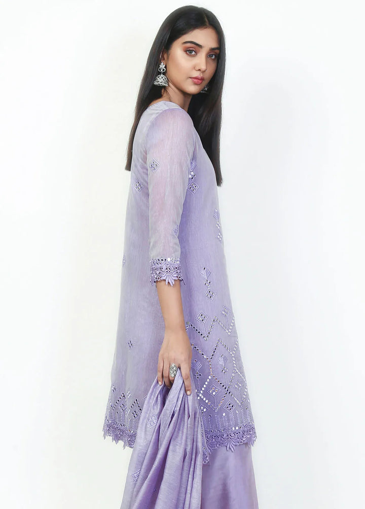 Fashion Porters Embroidered Cotton Net Suit Unstitched 4 Piece Suit FP24T SUS22-TM4 - Festive Collection