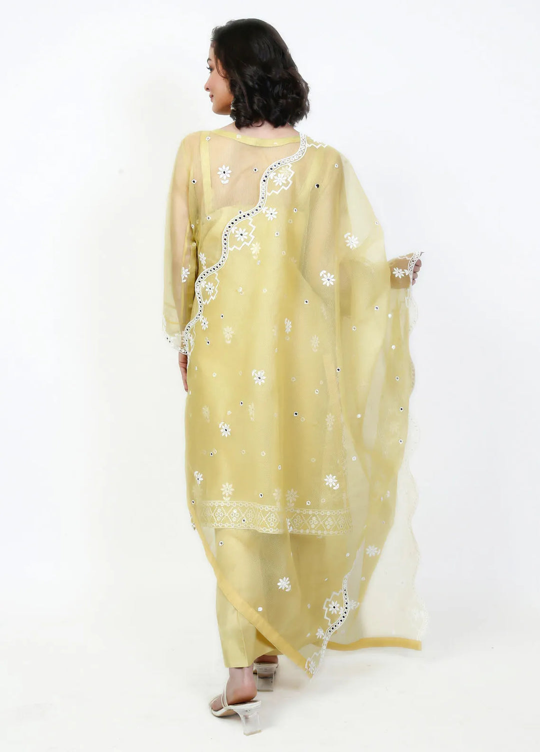 Fashion Porters Embroidered Cotton Net Suit Unstitched 4 Piece Suit FP24T SUS22-TM8 - Festive Collection