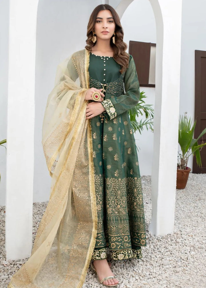 Fashion Porters Embroidered Net Unstitched 3 Piece Lehenga FP24RS WUS21-RS7 - Festive Collection