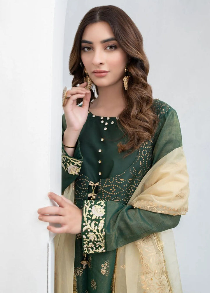 Fashion Porters Embroidered Net Unstitched 3 Piece Lehenga FP24RS WUS21-RS7 - Festive Collection