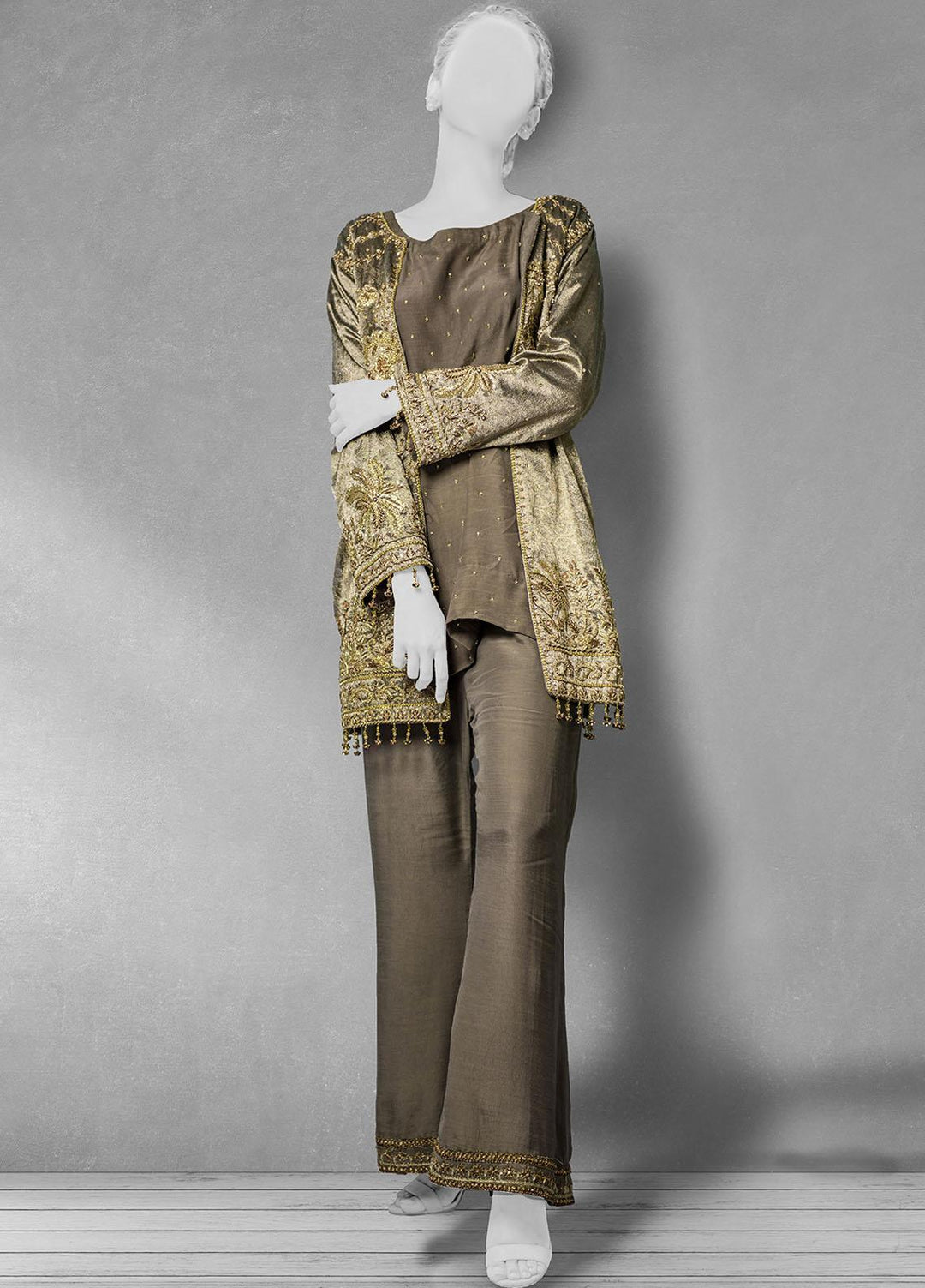 Fashion Porters Luxury Pret  Net 3 Piece Suit WFL21-PA5 Mehak