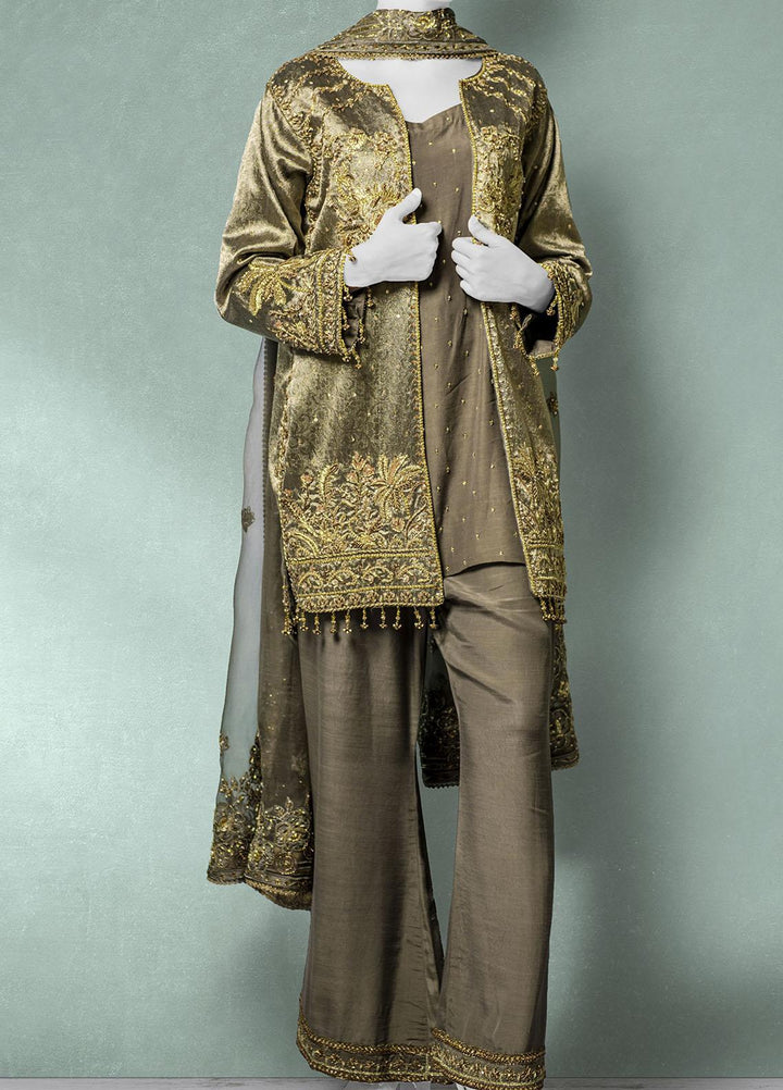 Fashion Porters Luxury Pret  Net 3 Piece Suit WFL21-PA5 Mehak