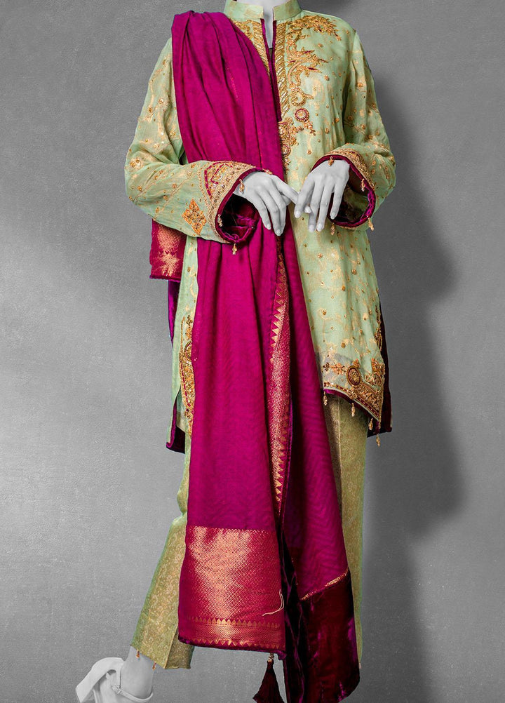 Fashion Porters Luxury Pret  Net 3 Piece Suit WLP21-PA1 Sahiba