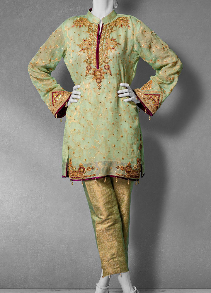 Fashion Porters Luxury Pret  Net 3 Piece Suit WLP21-PA1 Sahiba