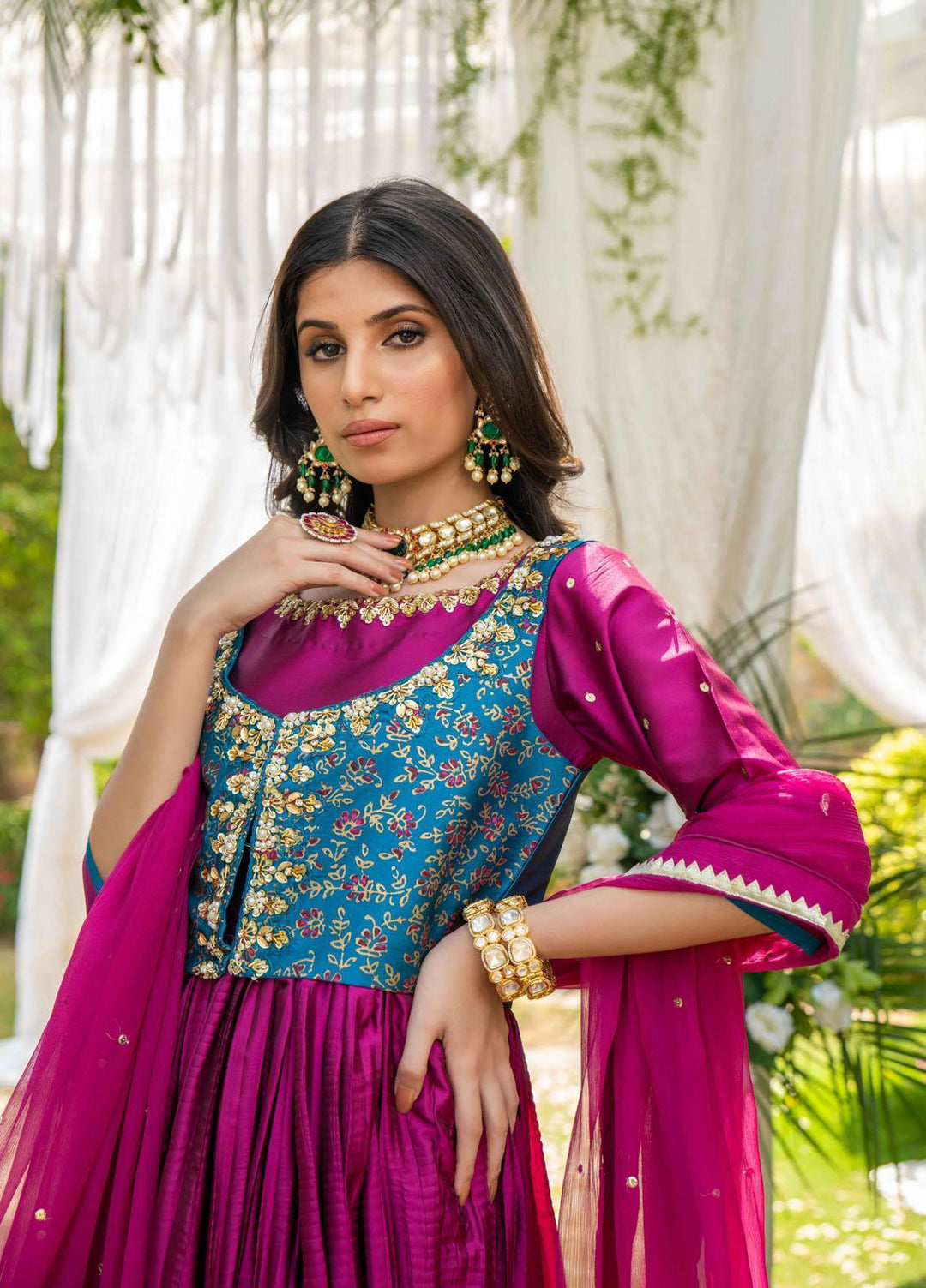 Fatima Khan Luxury Pret  Silk Shirt 5003 AYLA